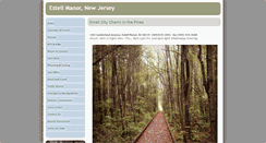 Desktop Screenshot of estellmanor.org